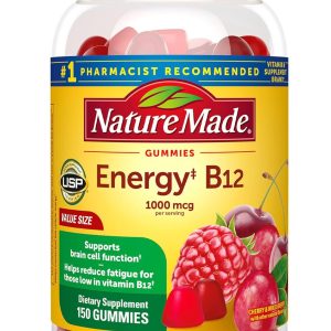 Nature Made B12 Gummies Energy Support Vitamin Supplement-0