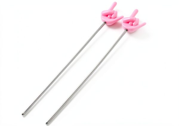 Angoily Stainless Steel Cake Tester Decorative Non Slip-0