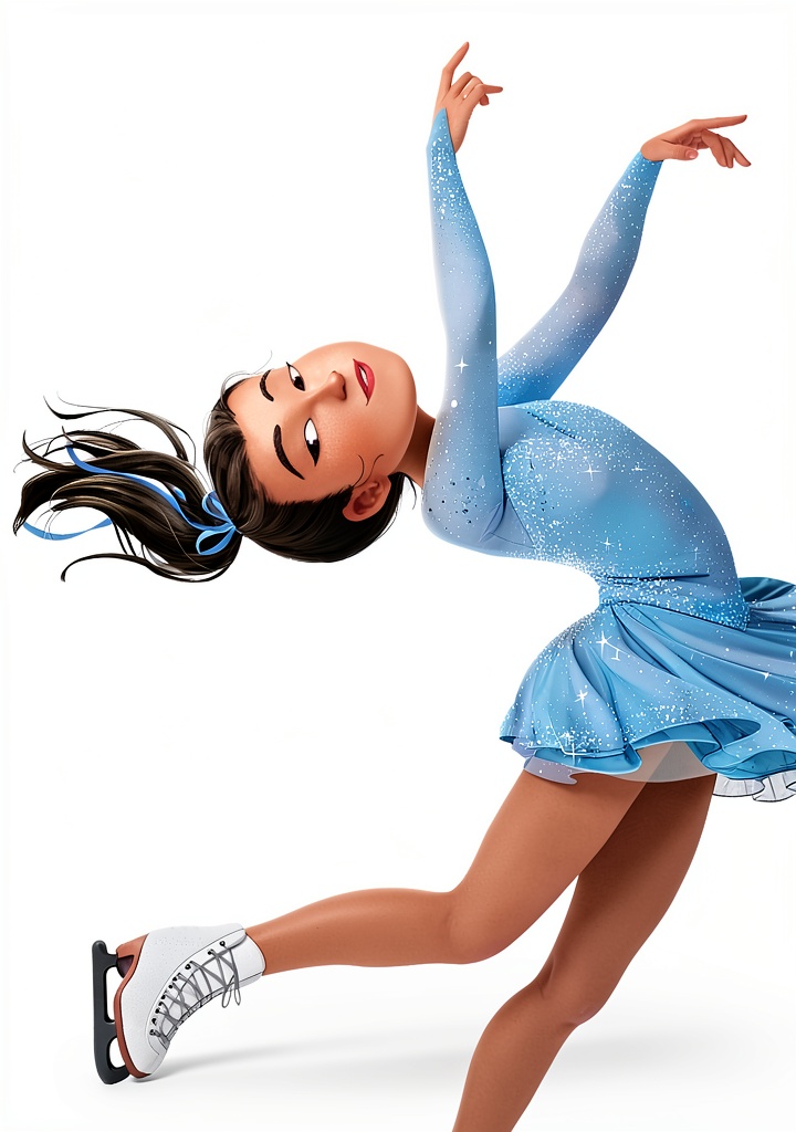 'Children reading winter sports book on Kindle device'