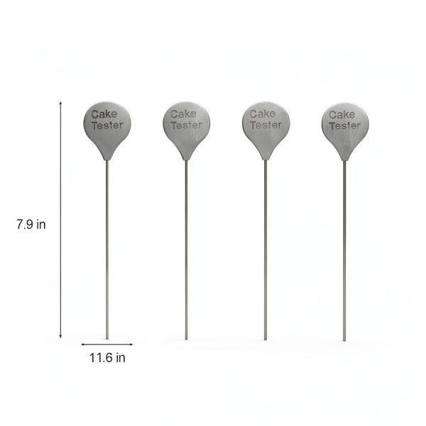 Omesata Cake Tester Stainless Steel Baking Tool 4 Pack-1