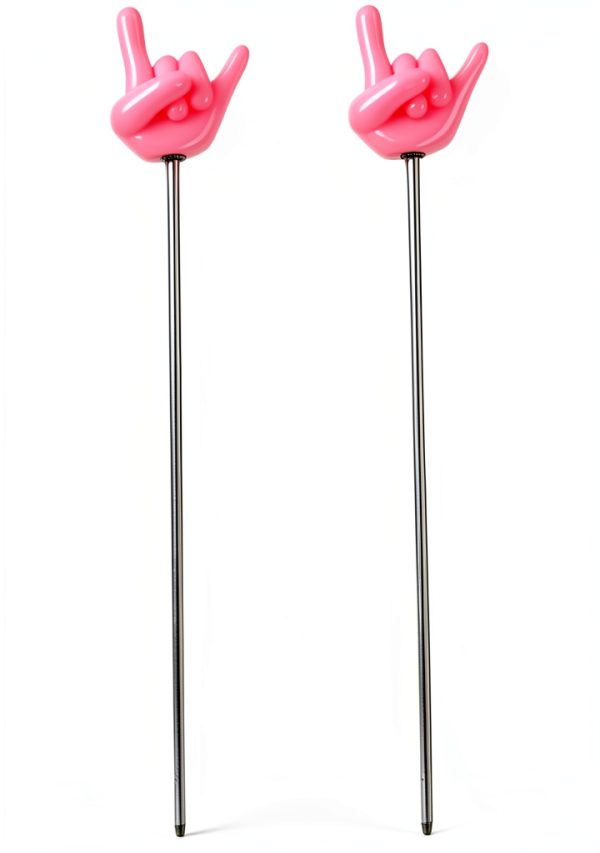 Angoily Stainless Steel Cake Tester Decorative Non Slip-8