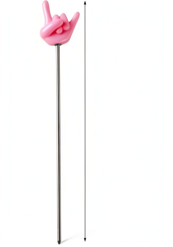 Angoily Stainless Steel Cake Tester Decorative Non Slip-3