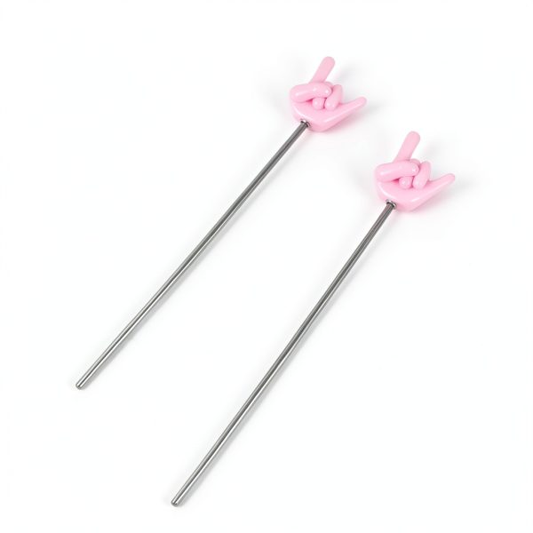 Angoily Stainless Steel Cake Tester Decorative Non Slip-6