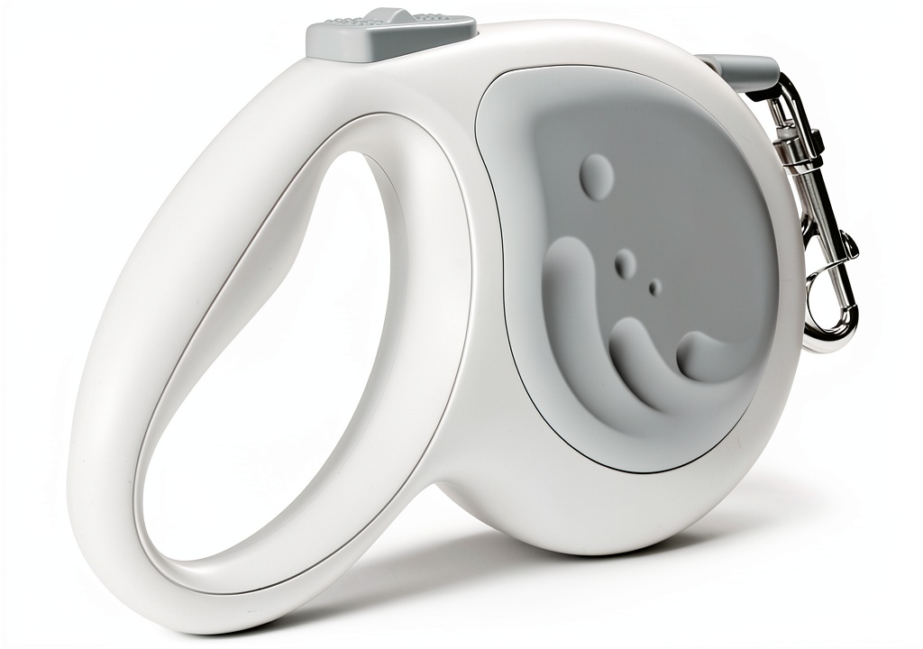 Installing Dog Retractable Leash XJY HBXCWYJ 16ft Lightweight on a wooden desk