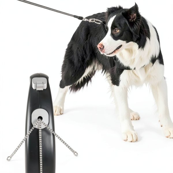 EC.TEAK Dog Retractable Leash for Small Dogs-4