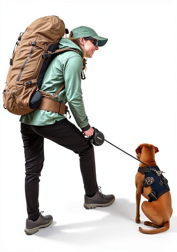Pecute Retractable Dog Leash 26ft Chew Proof Green 110lb-8