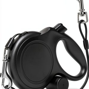 Pecute Retractable Dog Leash 26ft Chew Proof Green 110lb-0
