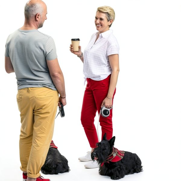 flexi Retractable Dog Leash Large 16ft Red Pastel Model CF30T8.250.GR-6
