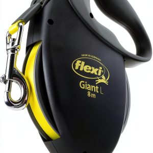 flexi retractable dog leash Large 26 ft Black Model GT3.210.S NEO-0