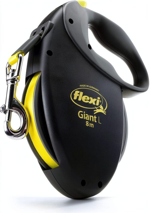 flexi retractable dog leash Large 26 ft Black Model GT3.210.S NEO-0