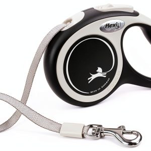 flexi Retractable Dog Leash Large 16ft Red Pastel Model CF30T8.250.GR-0