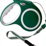 Meekamer Green Heavy Duty Retractable Dog Leash 30ft Quick‑Lock Brake-0