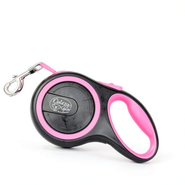 Dog Leash Daizzy Gear Retractable 16ft Heavy Duty Reflective 44 lbs-2