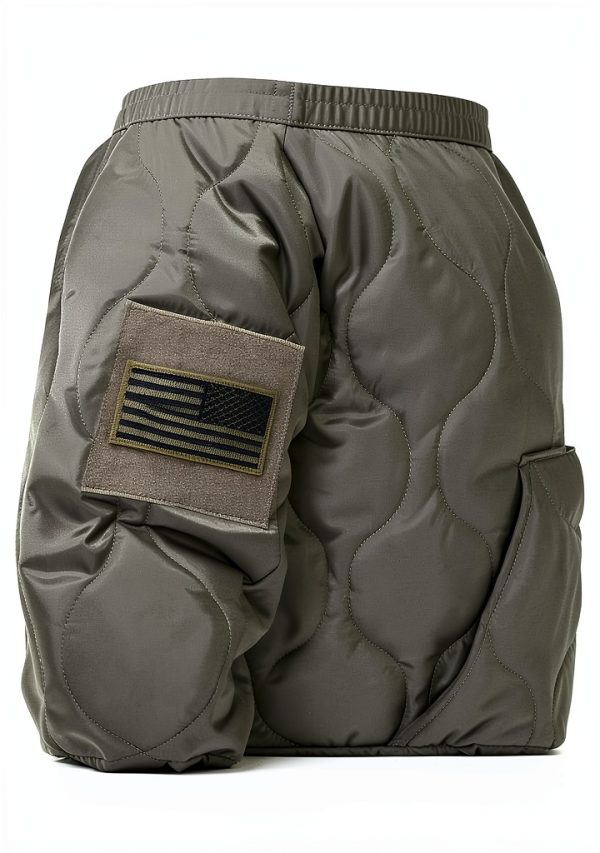 Rothco Quilted Woobie Hooded Sweatshirt Coyote Brown Unisex-6