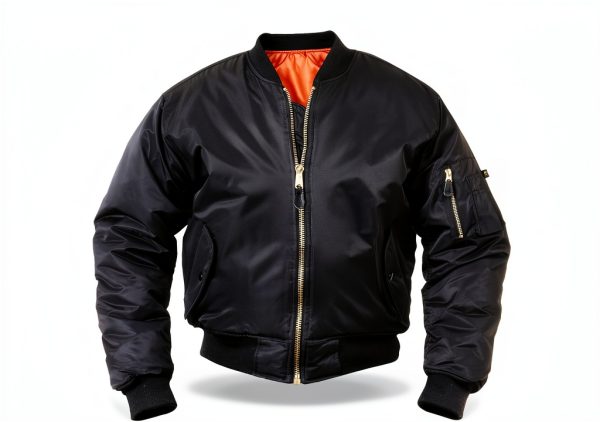 Kids MA-1 Flight Jacket by Rothco – Nylon Bomber with Fiberfill Lining-2