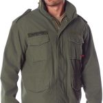 Rothco Vintage M-65 Field Jacket – Olive Drab Men’s Military Outerwear-0