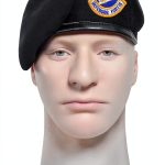 Rothco Inspection Ready Beret with USAF Flash Midnight Navy Blue-0