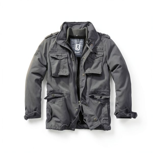 Brandit Men M-65 Premium Outdoor Field Jacket All-Season Tactical Coat-2
