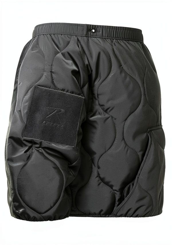 Rothco Quilted Woobie Hooded Sweatshirt Coyote Brown Unisex-5