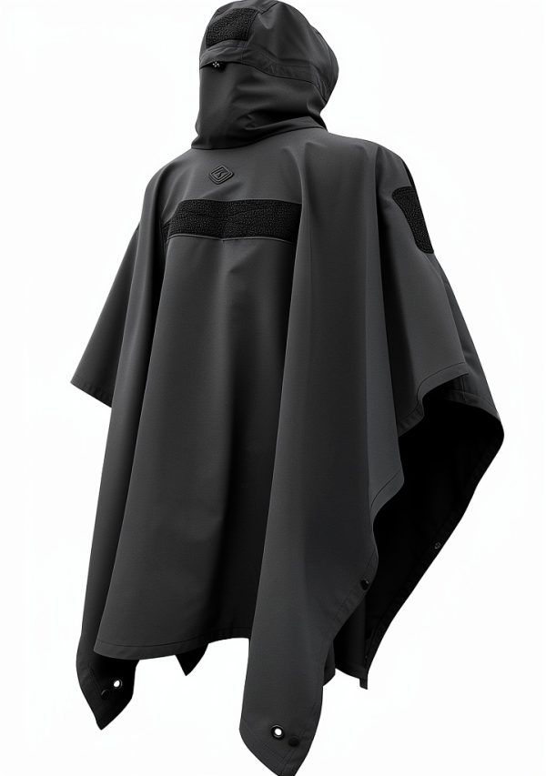 HAZARD 4 Rain Poncho Unisex Waterproof Softshell Shell OD Green-2