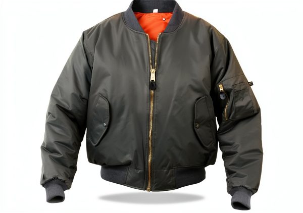 Kids MA-1 Flight Jacket by Rothco – Nylon Bomber with Fiberfill Lining-1