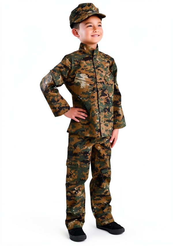 Licensed Youth Marine Woodland 3pc Set Trooper Clothing Outerwear-2