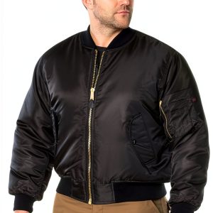 Rothco MA-1 Flight Jacket Bomber – Warm Fiberfill, Reversible Lining-0