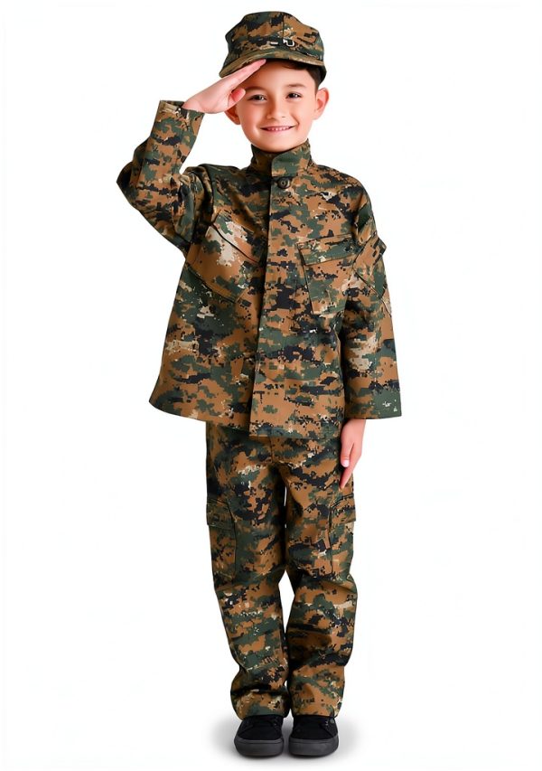 Licensed Youth Marine Woodland 3pc Set Trooper Clothing Outerwear-1